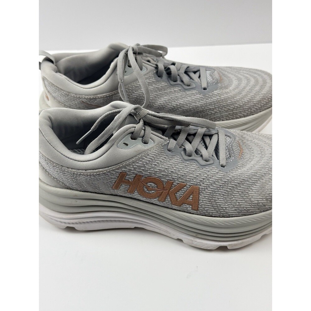Size 8B - Hoka One One HOKA Gaviota 5 Wide Harbor Mist Rose Gold W - Picture 2 of 8